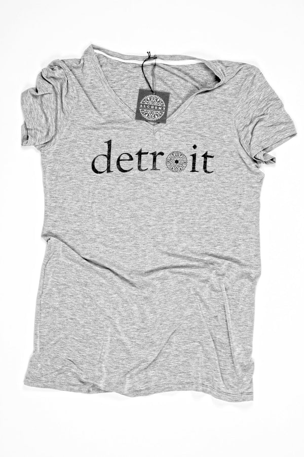 The Detroit Short Sleeve Relaxed V-Neck